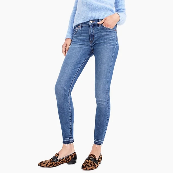 J. Crew Toothpick Jean With Let-down Hem - Picture 1 of 8